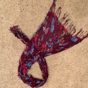 Floral scarf